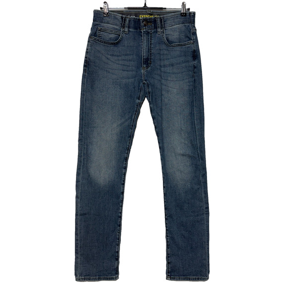 Lee Jeans Mens 32X34 Blue Extreme Motion Slim Fit Straight Stretch Performance - Picture 1 of 9